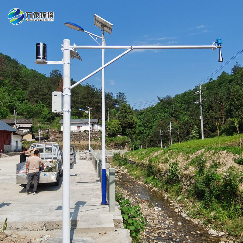 野外在線雷達雨量水位監測站——守護江河湖泊